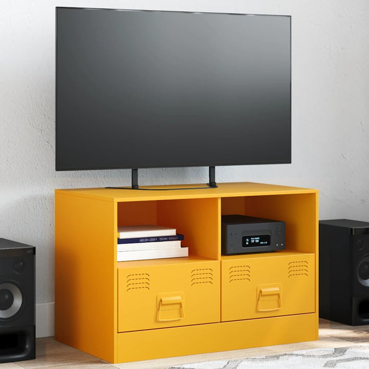 Tv-Skåp 2 St 67X39X44 Cm Stål
