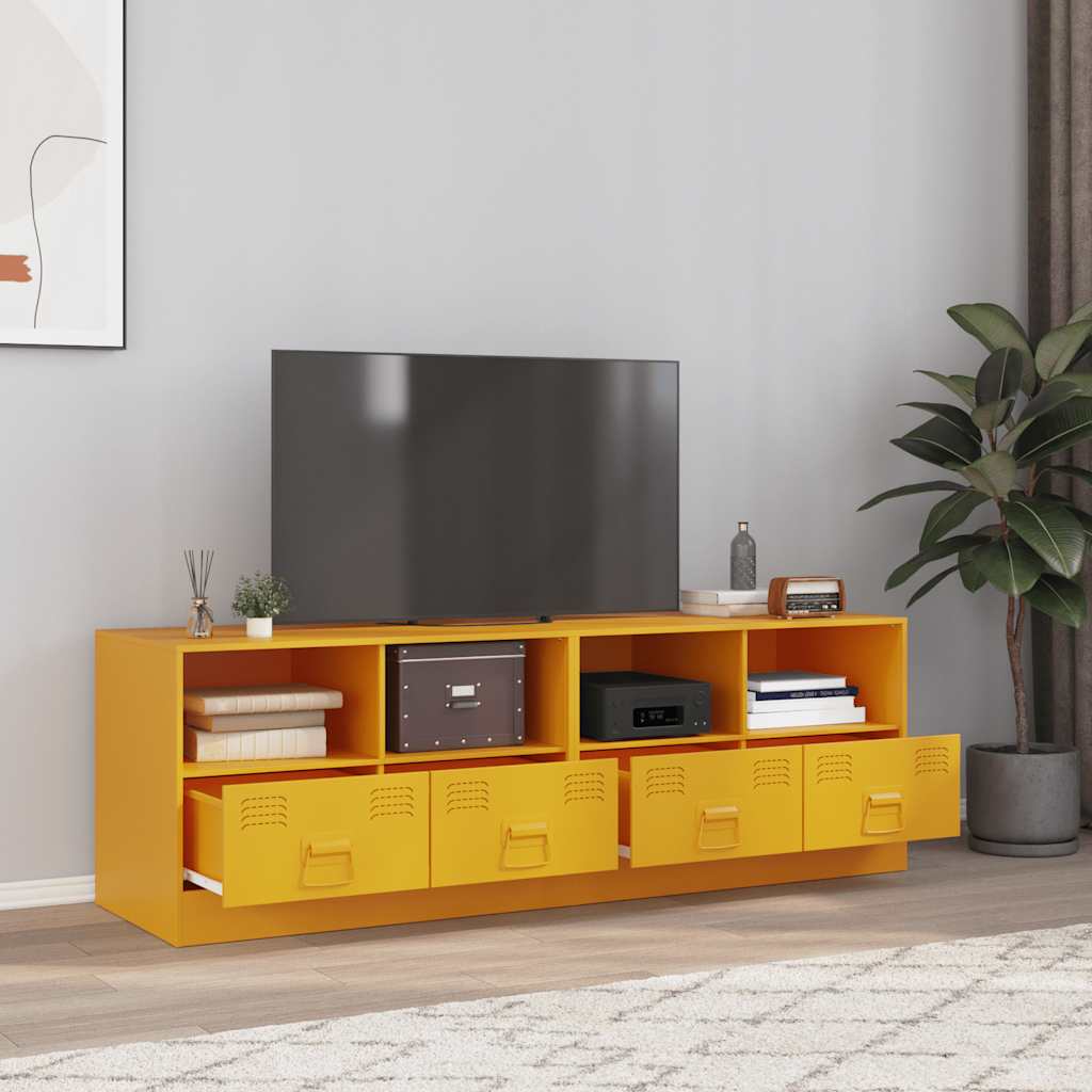 Tv-Skåp 2 St 67X39X44 Cm Stål