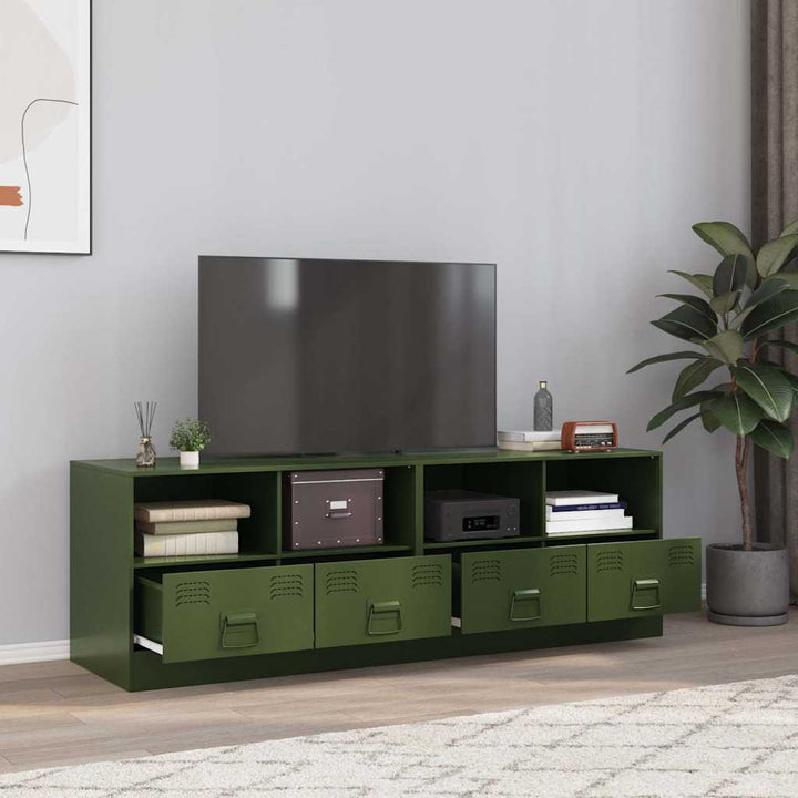 Tv-Skåp 2 St 67X39X44 Cm Stål