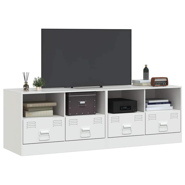 Tv-Skåp 2 St 67X39X44 Cm Stål
