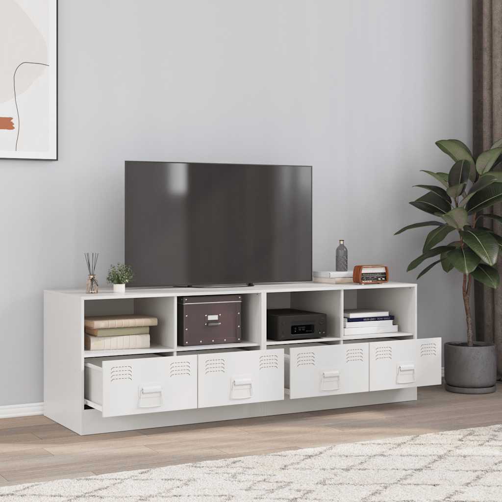 Tv-Skåp 2 St 67X39X44 Cm Stål