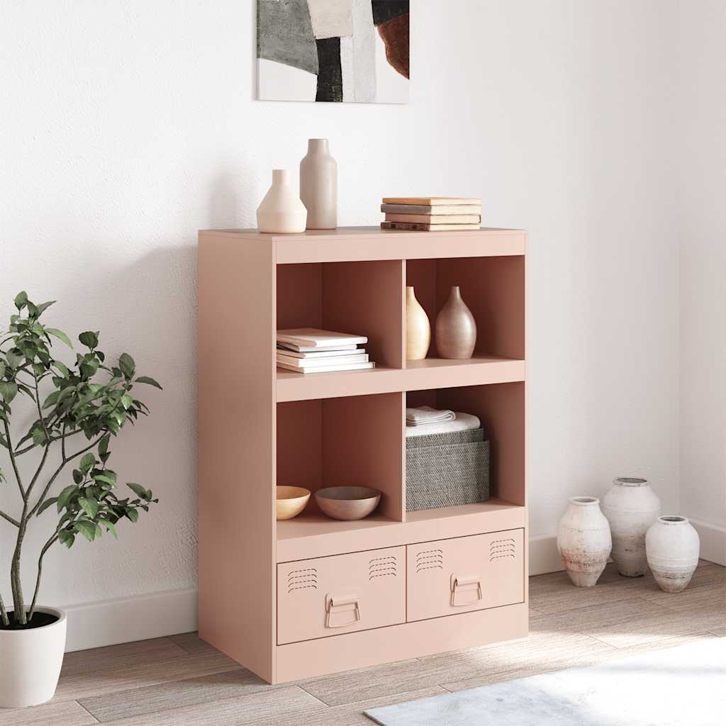 Högskåp 67X39X95 Cm Stål
