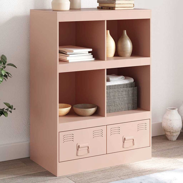 Högskåp 67X39X95 Cm Stål