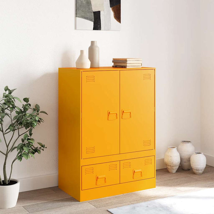 Högskåp 67X39X95 Cm Stål