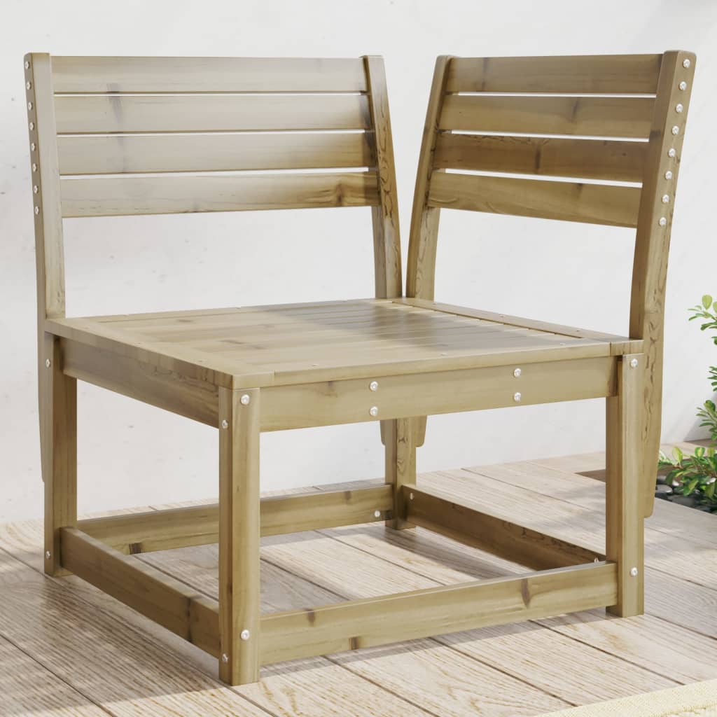 Trädgårdssoffa Hörn 73X73X78 Cm Massivt Douglasträ