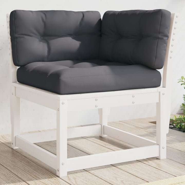 Trädgårdssoffa Hörn 73X73X78 Cm Massivt Douglasträ