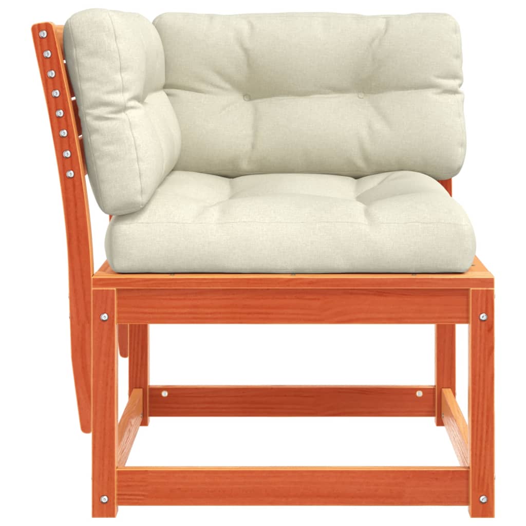 Trädgårdssoffa Hörn 73X73X78 Cm Massiv Furu