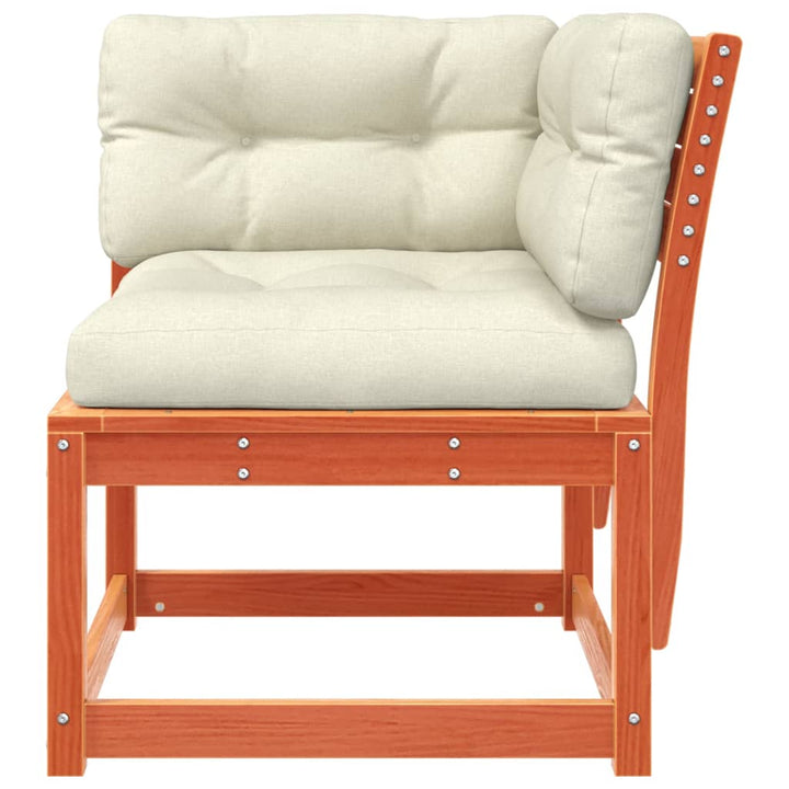 Trädgårdssoffa Hörn 73X73X78 Cm Massiv Furu