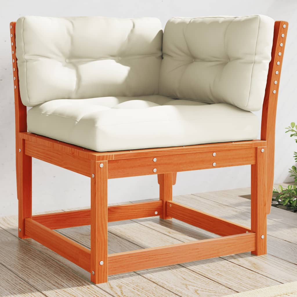 Trädgårdssoffa Hörn 73X73X78 Cm Massivt Douglasträ