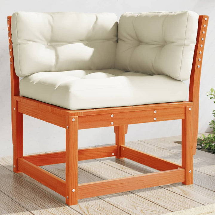 Trädgårdssoffa Hörn 73X73X78 Cm Massivt Douglasträ
