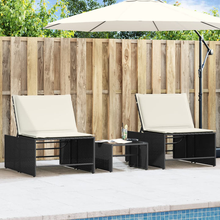 Solstolar 2 St Med Bord Konstrotting