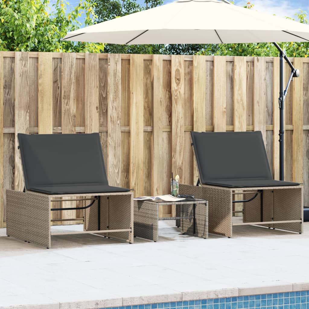 Solstolar 2 St Med Bord Konstrotting