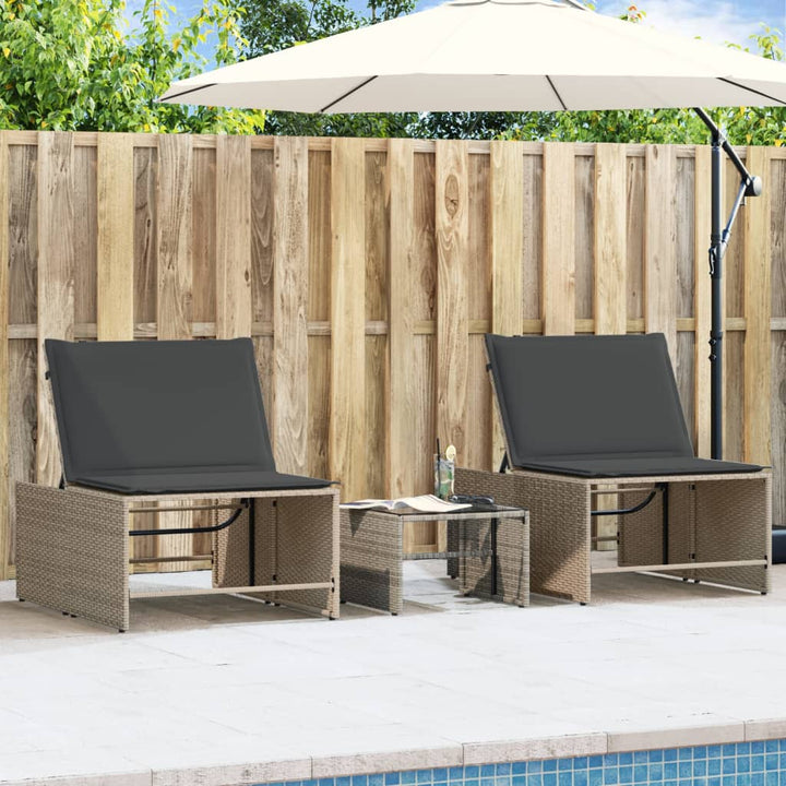 Solstolar 2 St Med Bord Konstrotting