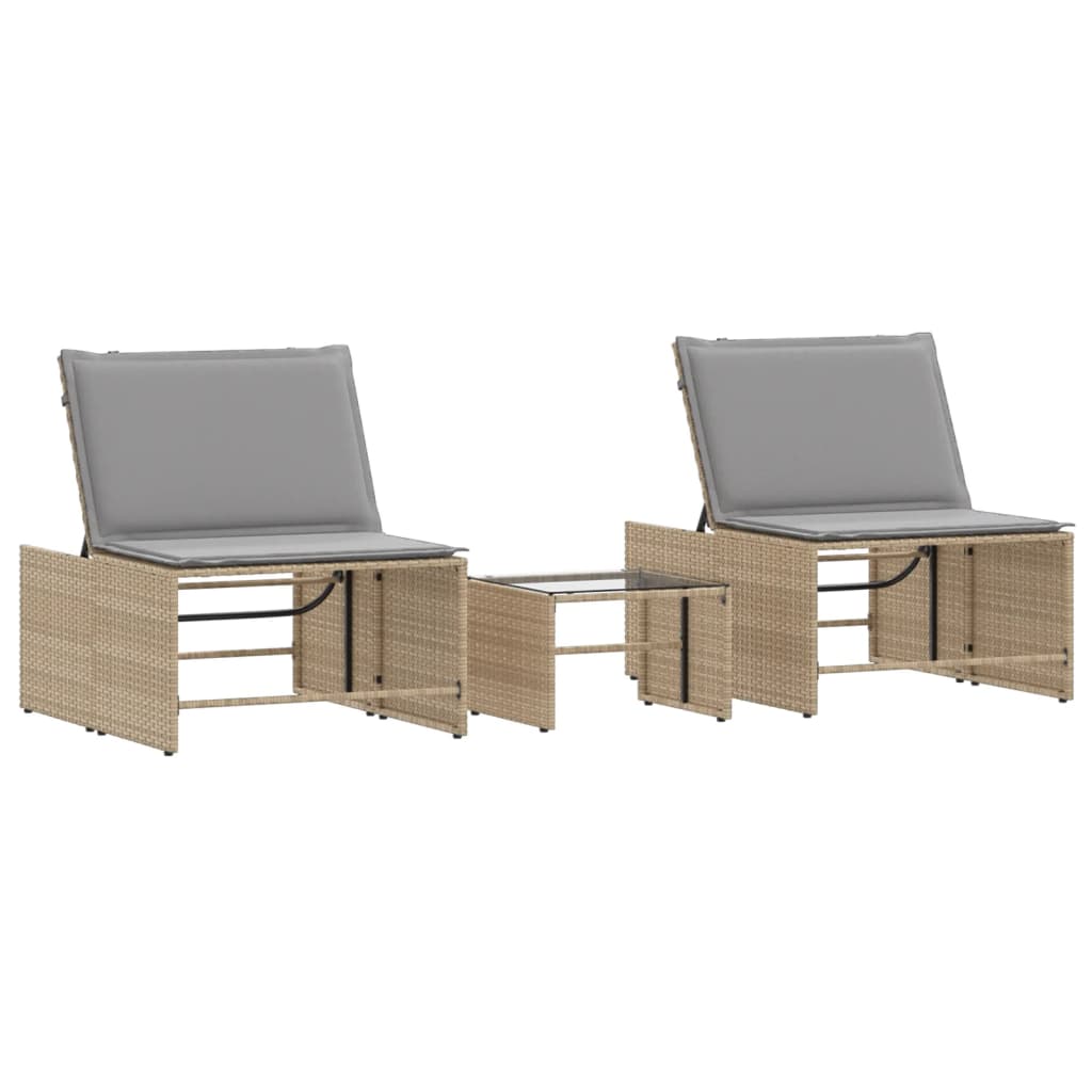 Solstolar 2 St Med Bord Konstrotting
