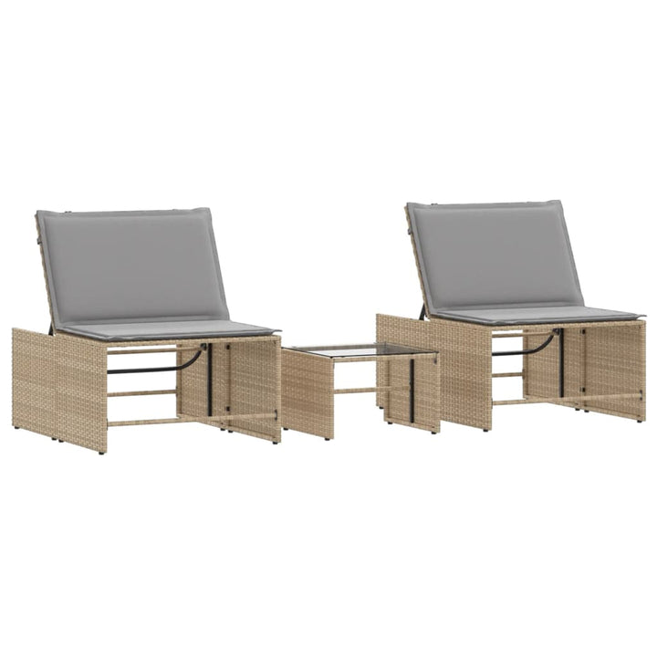 Solstolar 2 St Med Bord Konstrotting