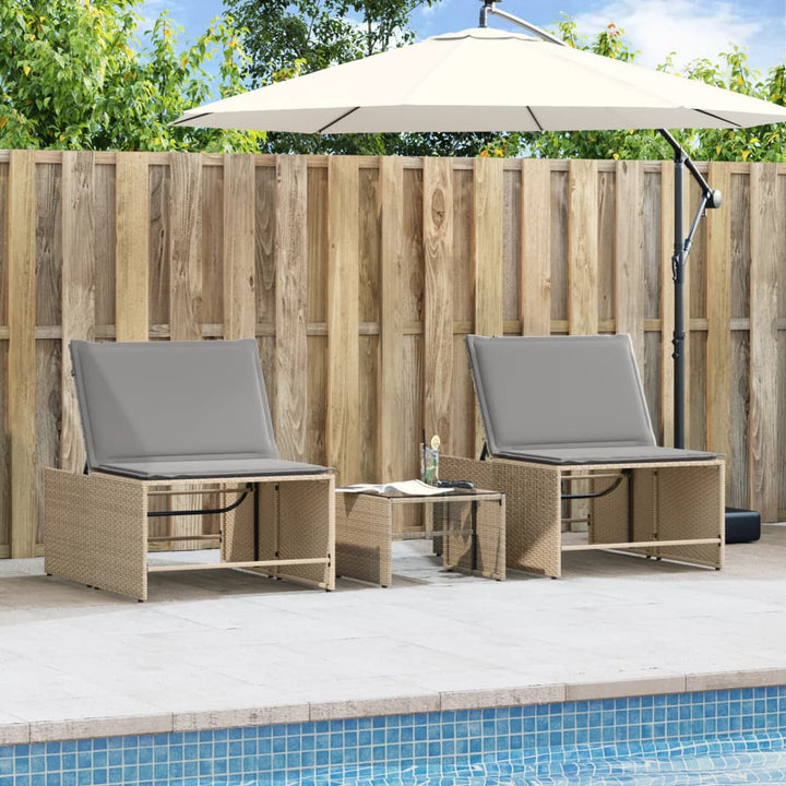 Solstolar 2 St Med Bord Konstrotting
