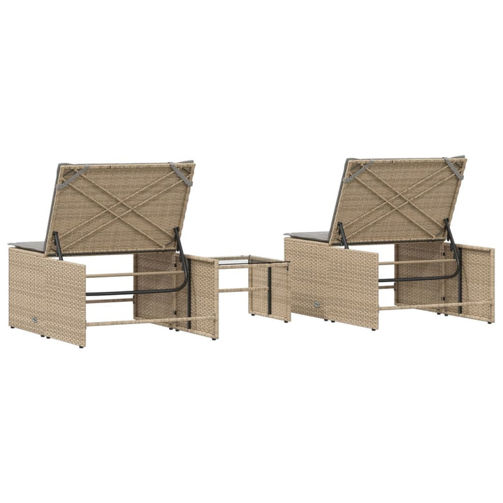 Solstolar 2 St Med Bord Konstrotting