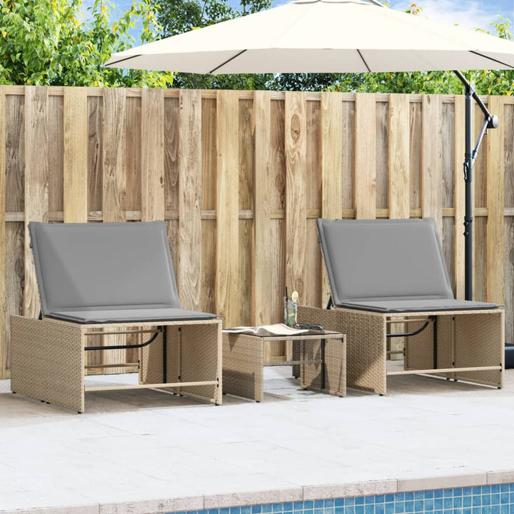 Solstolar 2 St Med Bord Konstrotting