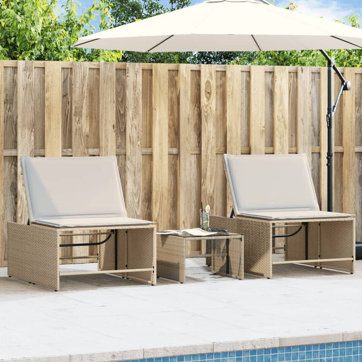 Solstolar 2 St Med Bord Konstrotting