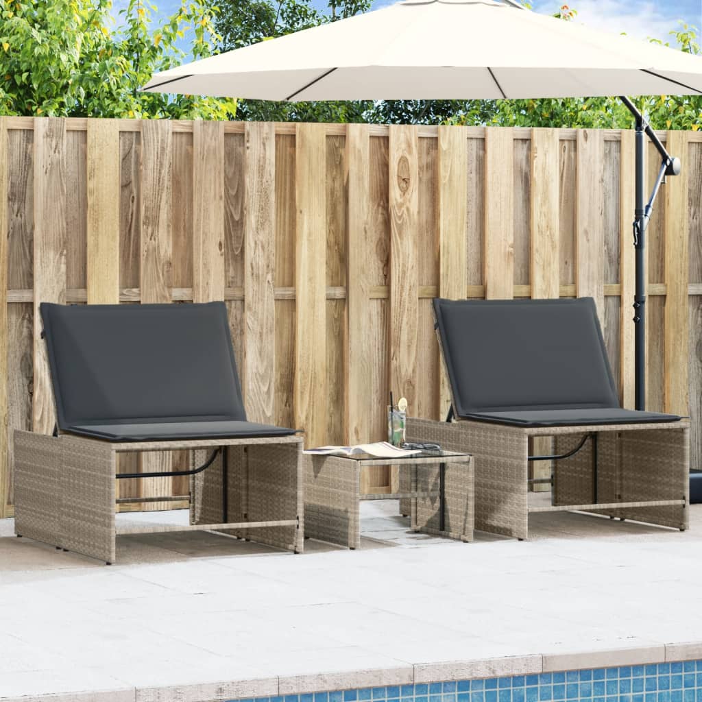 Solstolar 2 St Med Bord Konstrotting