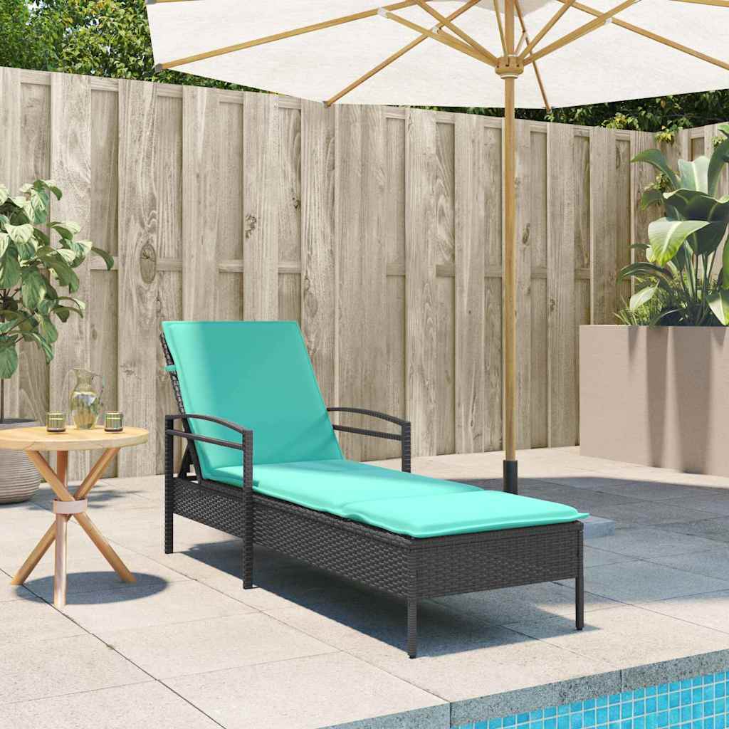 | Solstol | Reclining Med Kudde 63 X 200 X 81 Cm Konstrotting