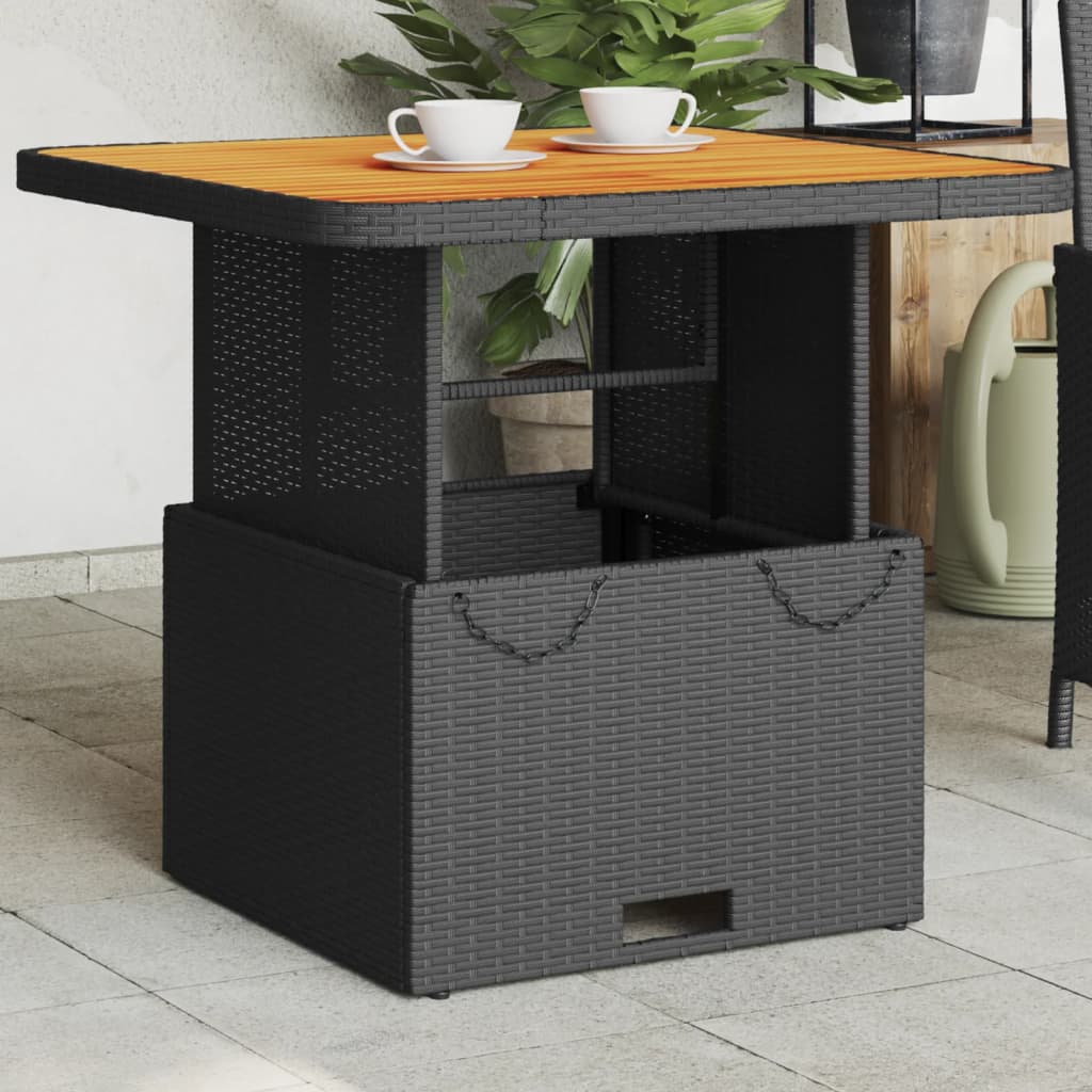 Trädgårdsbord Konstrotting Och Akaciaträ
