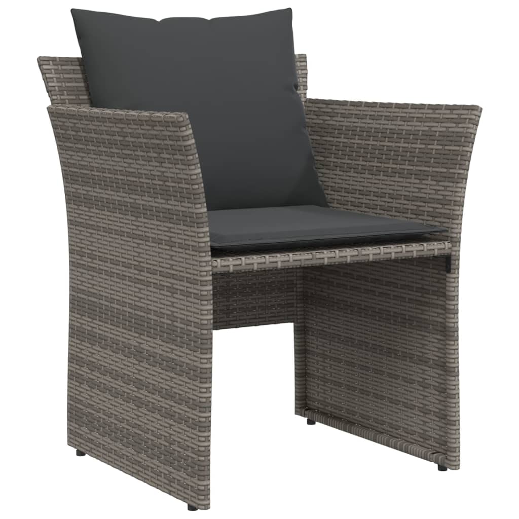 Reclinerstol För Trädgården Med Fotpall Konstrotting