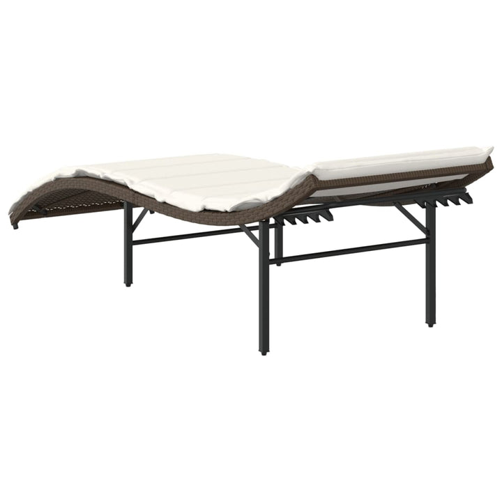 Solsäng Med Dyna 55X199X50 Cm Konstrotting