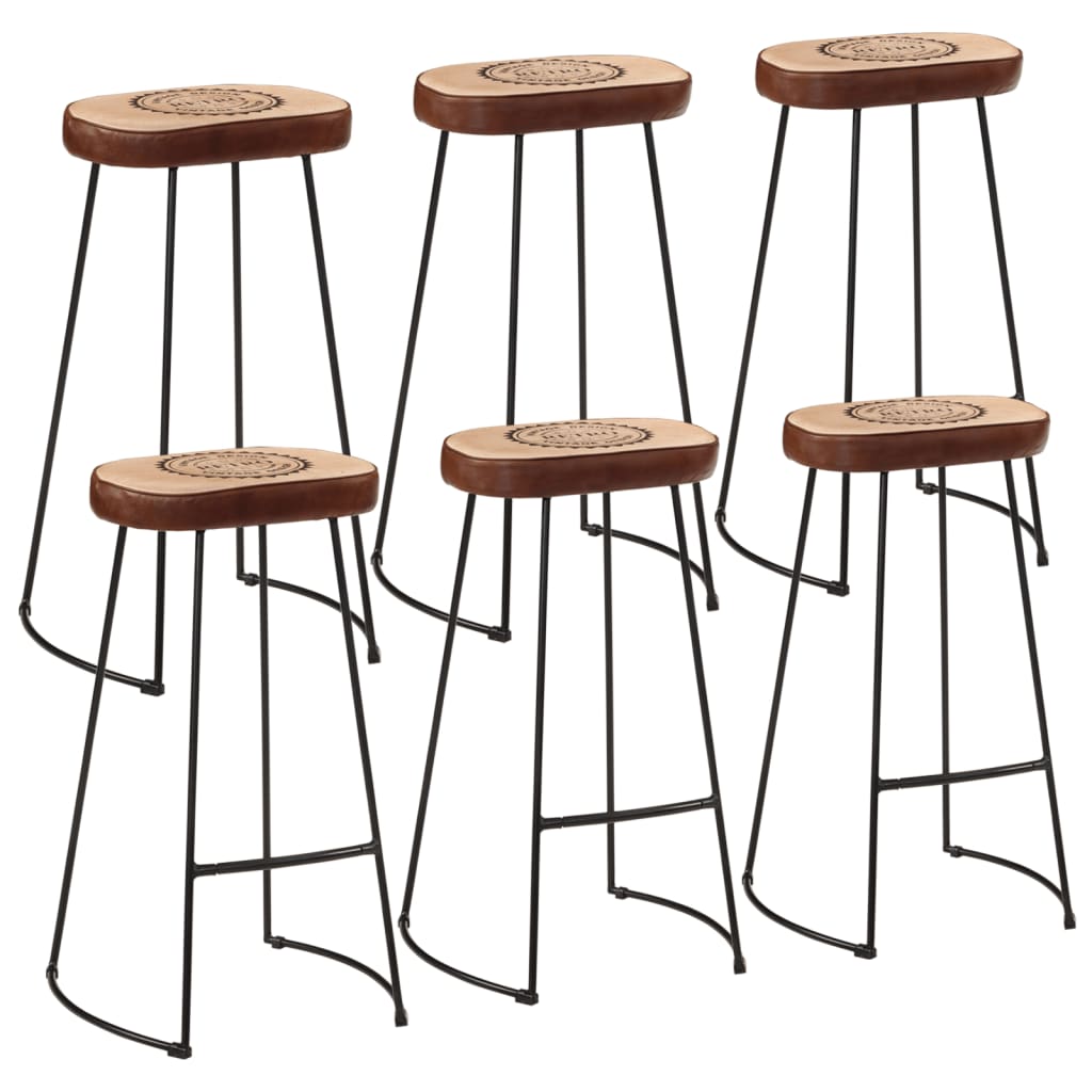 Bargrupp 7 Delar Grovt Mangoträ Och Metall