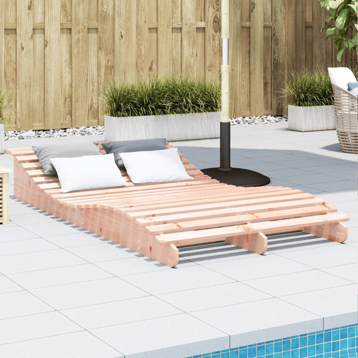 Solsäng 205X60X31,5 Cm Massiv Furu