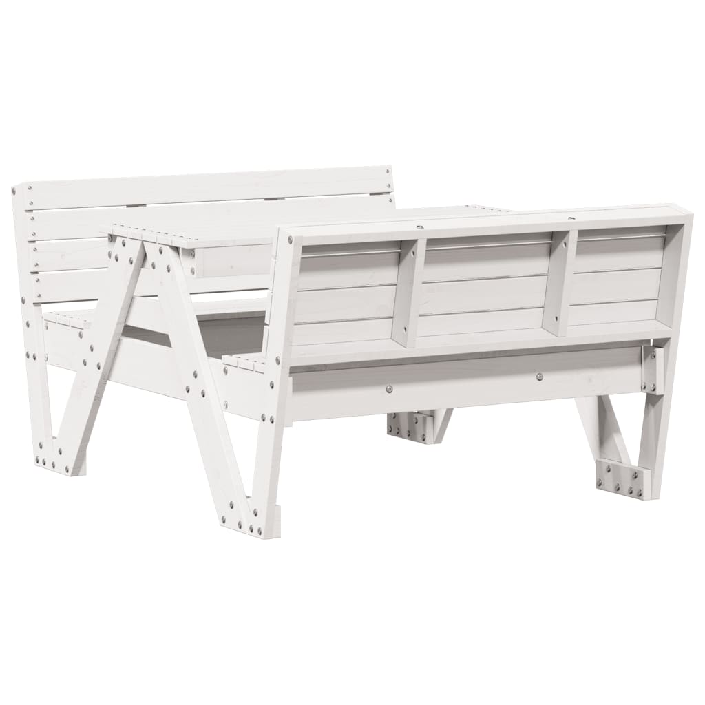 Picknickbord För Barn 88X122X58 Cm Massiv Furu