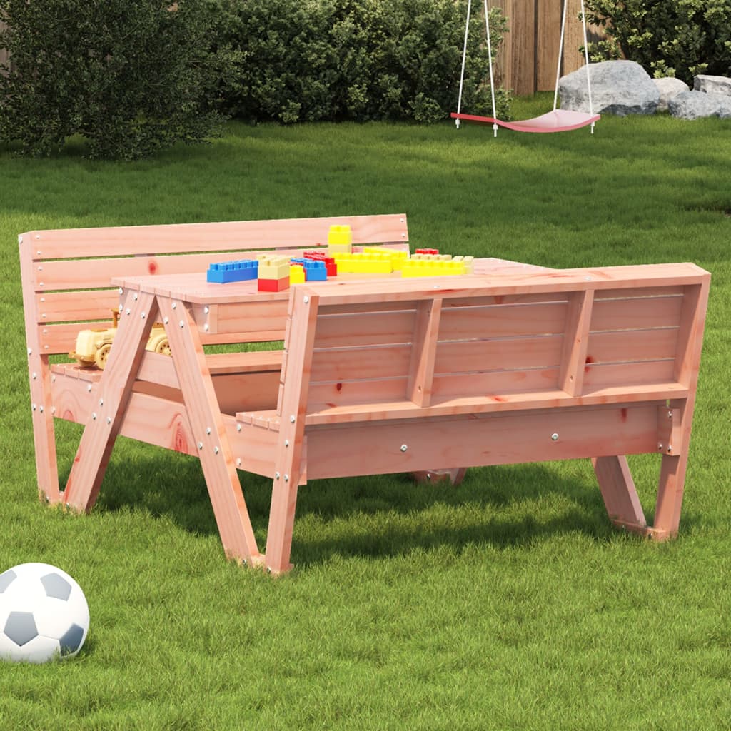 Picknickbord För Barn 88X122X58 Cm Massiv Furu