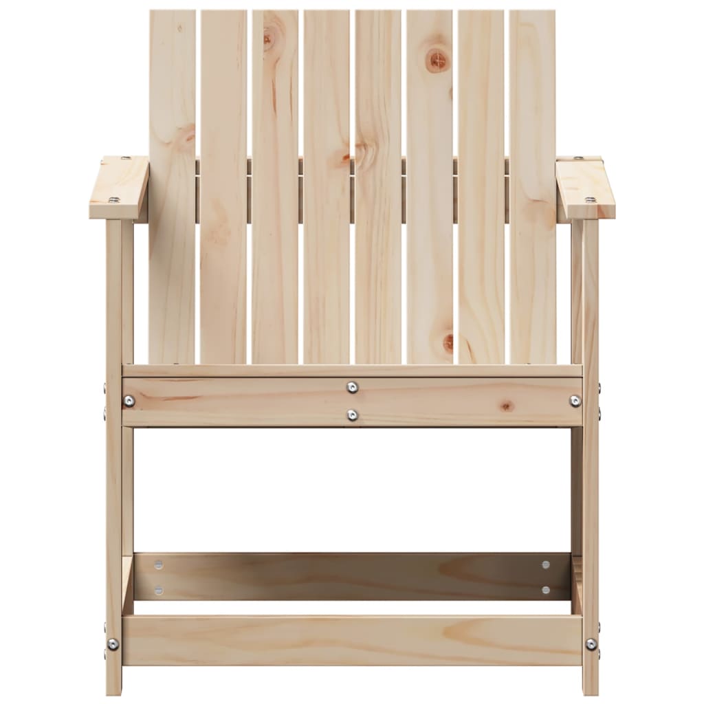 Trädgårdsstol 62X56X77 Cm Massiv Furu