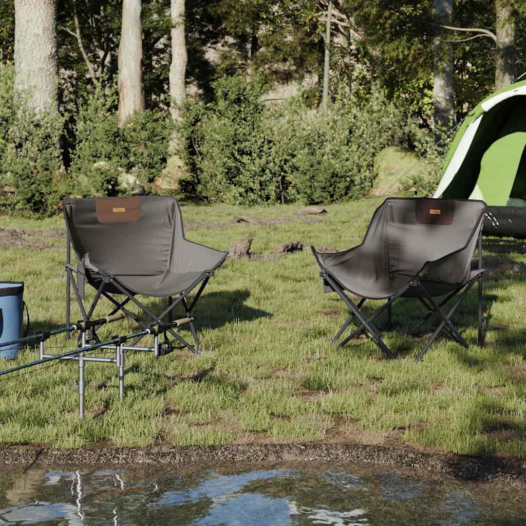Campingstolar Med Ficka Fällbar 2 St