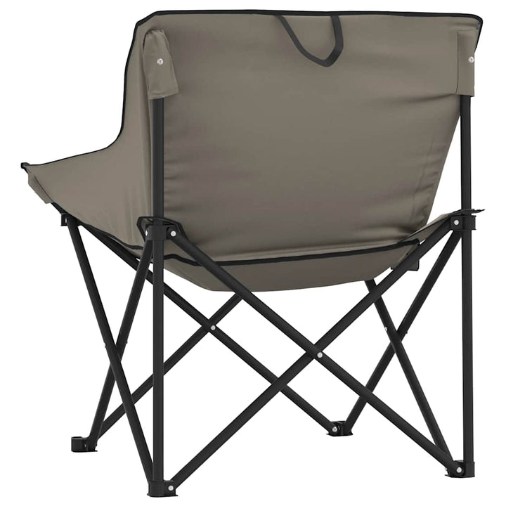Campingstolar Med Ficka Fällbar 2 St