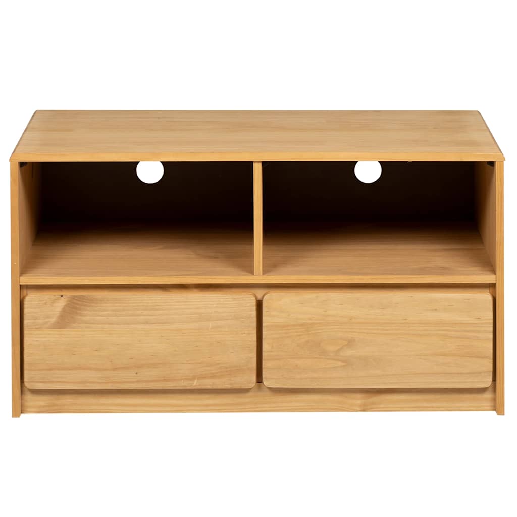 Tv-Bänk Sauda Ek 99X43X55 Cm Massiv Furu