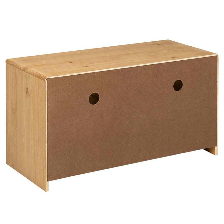 Tv-Bänk Sauda Ek 99X43X55 Cm Massiv Furu