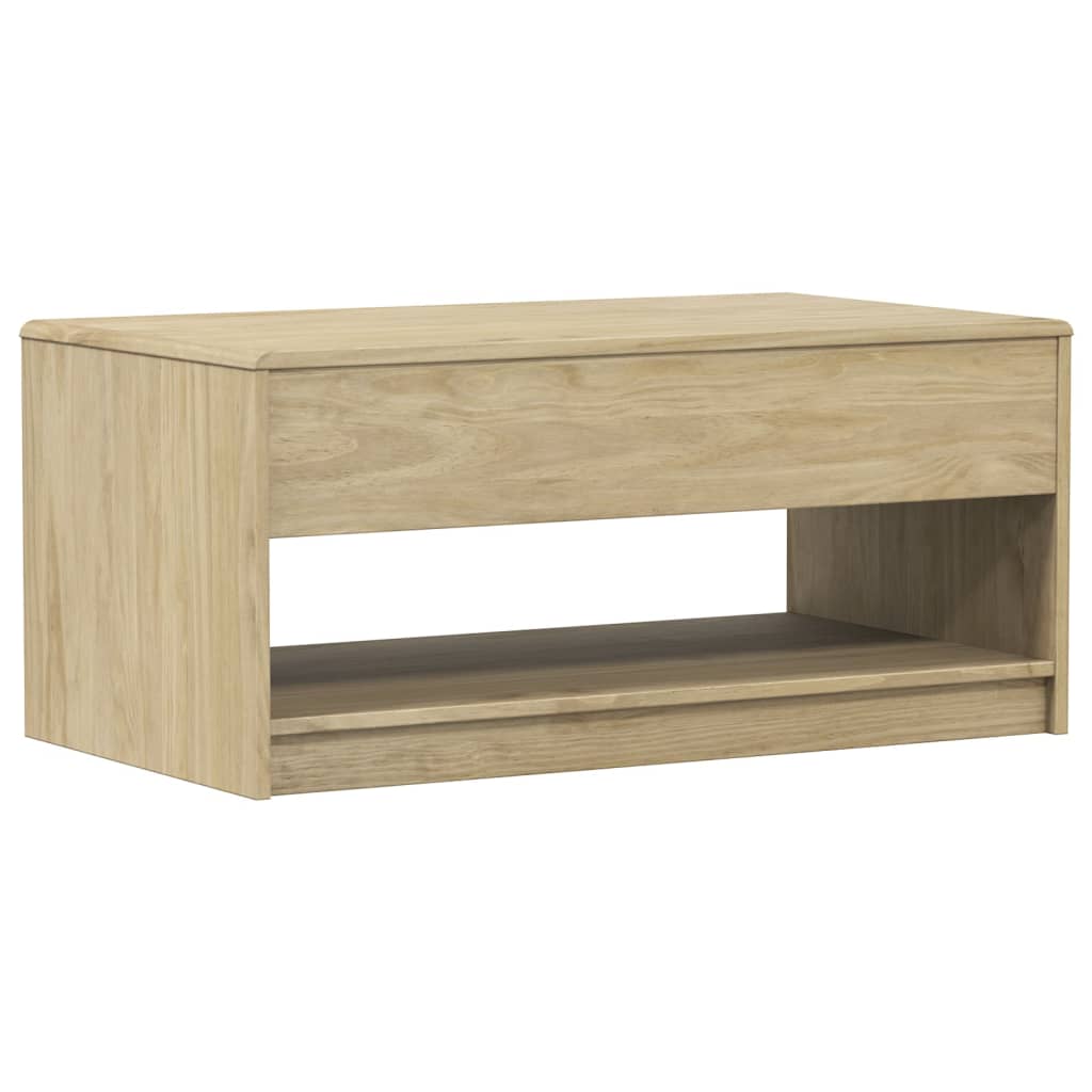 Soffbord Sauda Ek 99X55X45 Cm Massiv Furu