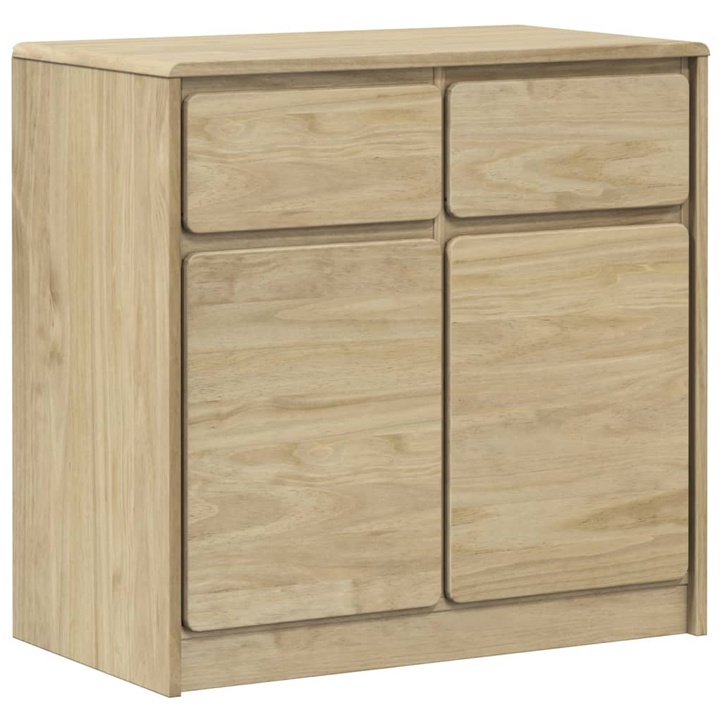 Sidobord Sauda Ek 80X43X75,5 Cm Massiv Furu