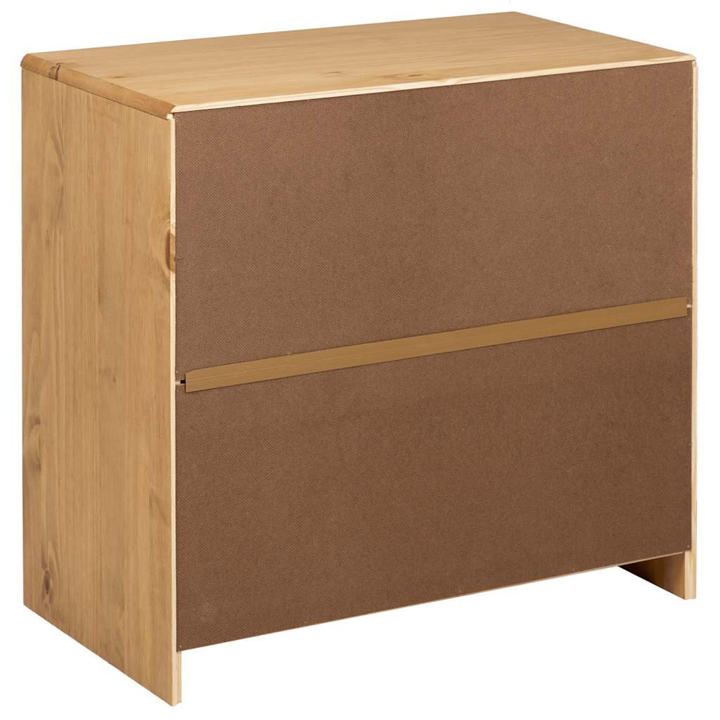 Sidobord Sauda Ek 80X43X75,5 Cm Massiv Furu