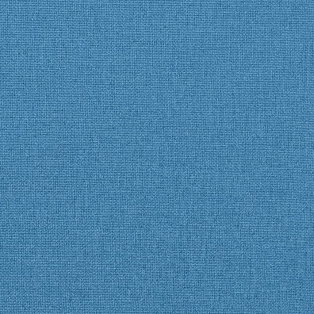 Stolsdynor Högt Ryggstöd 4 St Melerad Blå Tyg