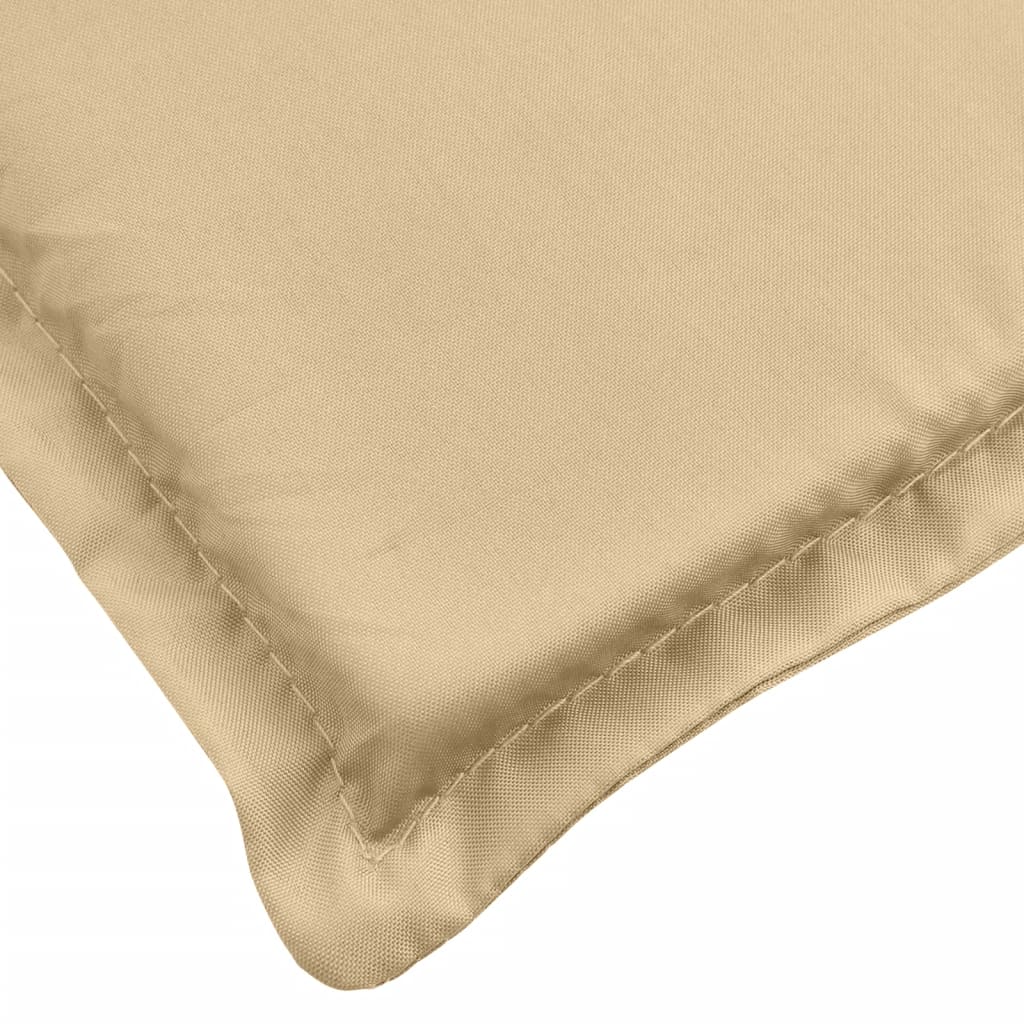 Stolsdynor Högt Ryggstöd 2 St Melerad Beige Tyg