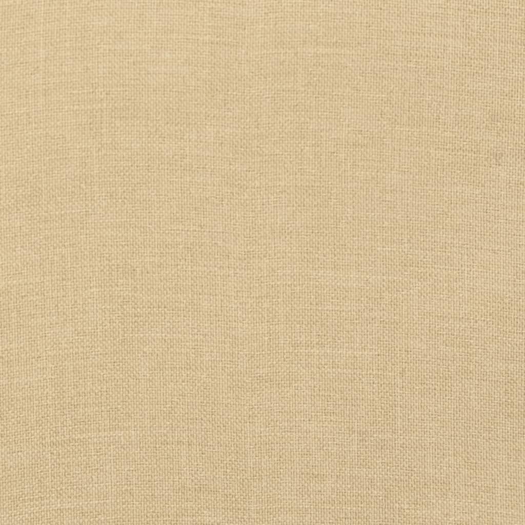 Stolsdynor Högt Ryggstöd 4 St Melerad Beige Tyg
