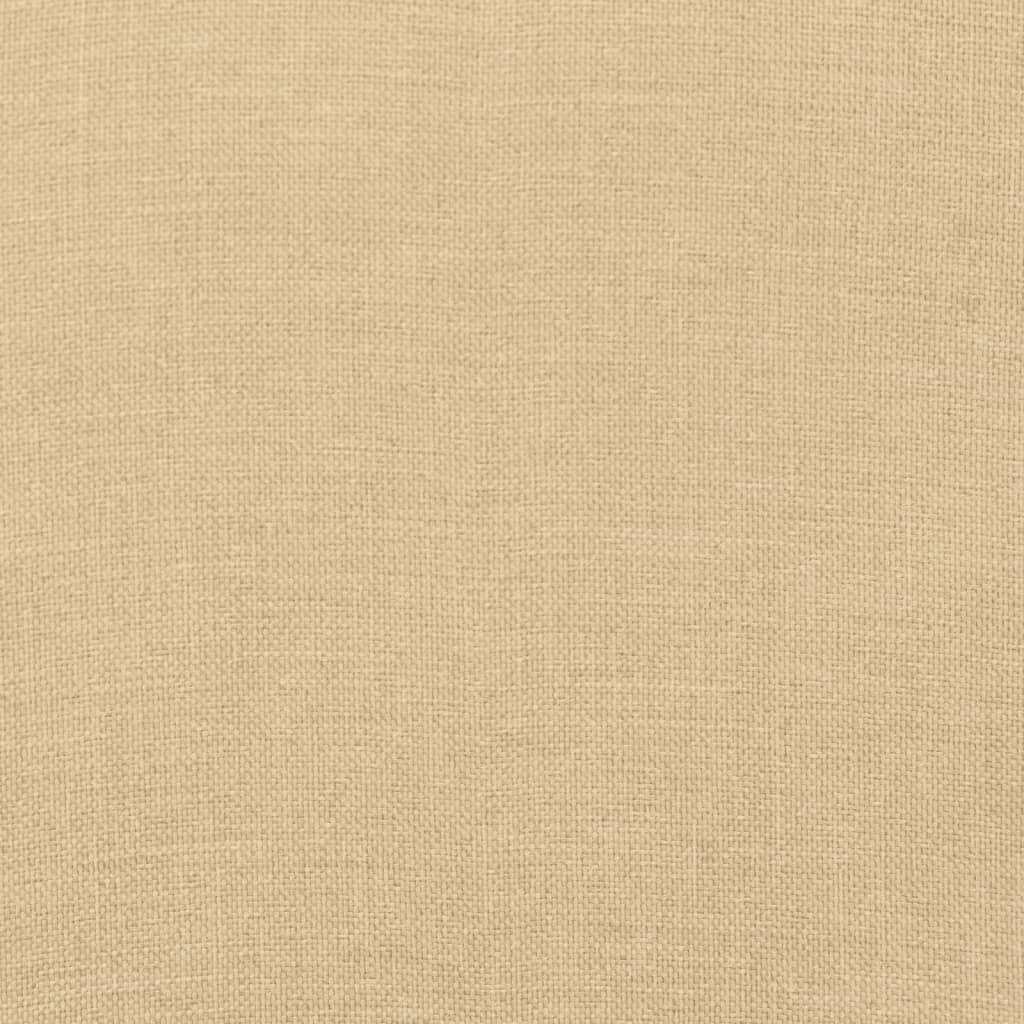 Stolsdynor Högt Ryggstöd 6 St Melerad Beige Tyg