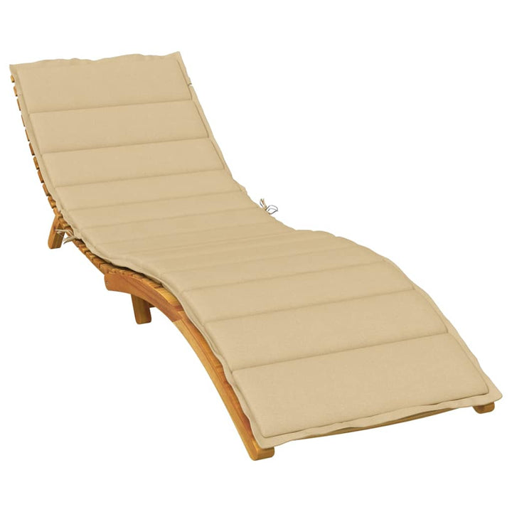 Solsängsdyna Melerad Taupe Tyg