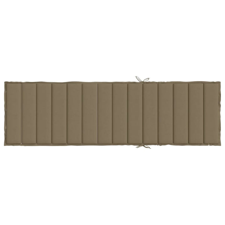 Solsängsdyna Melerad Taupe Tyg