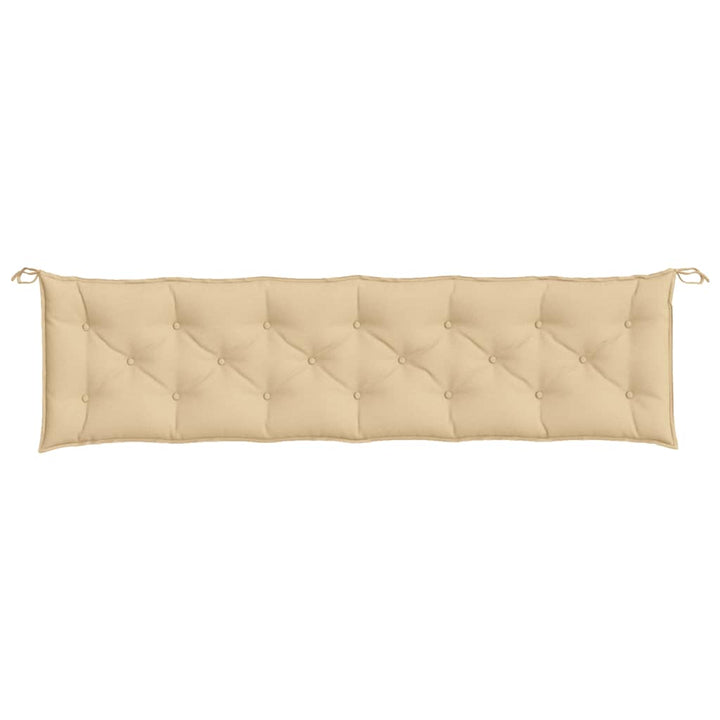 Bänkdyna Melerad Beige Tyg