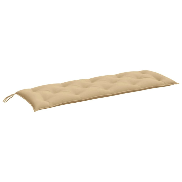 Bänkdyna 2 St Melerad Beige Tyg