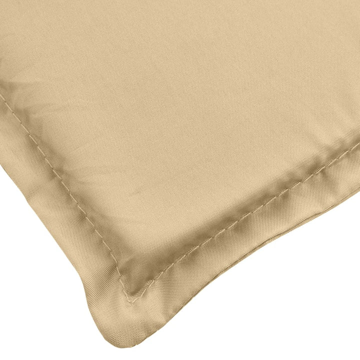 Bänkdyna 2 St Melerad Beige Tyg
