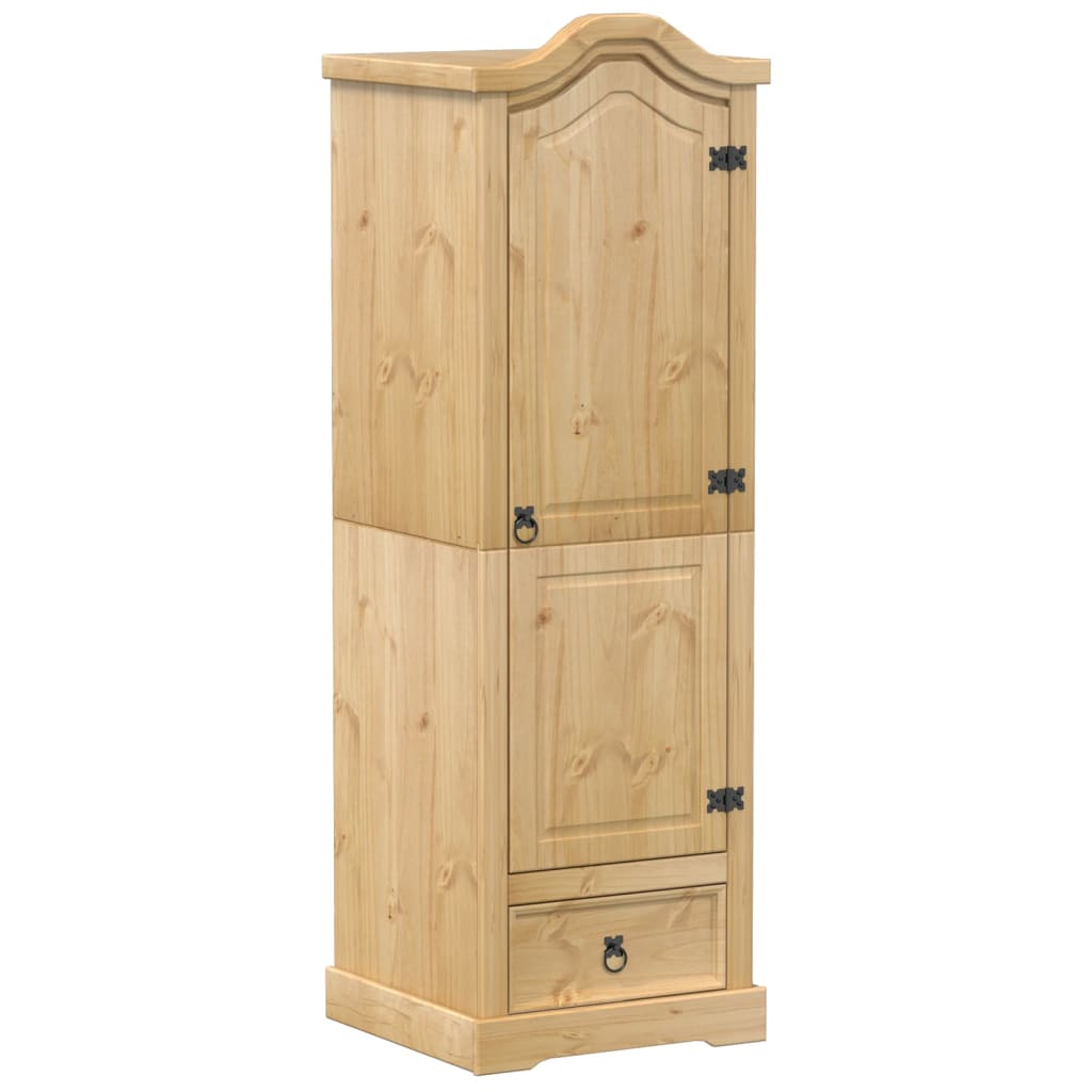 Garderob Corona 55X52X170 Cm Massiv Furu